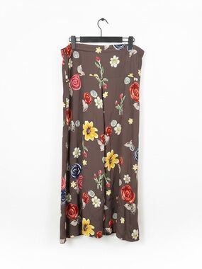 Oilily Floral Printed Maxi Skirt